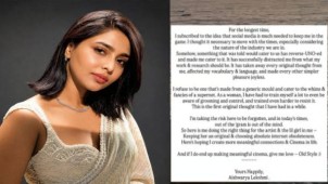 Aishwarya Lekshmi Quits Social Media Forever After Cyberbullying