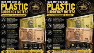 India Might Soon Get Plastic Currency: New Money Shield for Economy