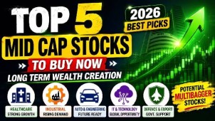 Top 5 Mid-Cap Stocks to Buy in India for august  3  2026 for Growth