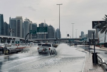 Heavy Rain Lashes Dubia Leading To Floods In United Arab Emirates