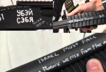Minneapolis Church Shooter’s Weapons Display Hate-Fueled Slogans Targeting India, Israel, and Trump