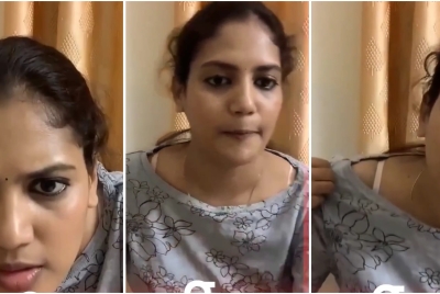 ಬ್ರಾ ಹಾಕಿದ್ದೀಯಾ ಅಂತಾ ಯುವಕ ಕೇಳಿದ ಪ್ರಶ್ನೆಗೆ,ವಿಡಿಯೋ ಲೈವ್ ನಲ್ಲೇ ಎಲ್ಲ ತೆಗೆದು ತೋರಿಸಿ ಯುವಕನ ಬಾಯಿ ಮುಚ್ಚಿಸಿದ ಯುವತಿ! ವಿಡಿಯೋ ವೈರಲ್ ಬ್ರಾ ಹಾಕಿದ್ದೀಯಾ ಅಂತಾ ಯುವಕ ಕೇಳಿದ ಪ್ರಶ್ನೆಗೆ,ವಿಡಿಯೋ ಲೈವ್ ನಲ್ಲೇ ಎಲ್ಲ ತೆಗೆದು ತೋರಿಸಿ ಯುವಕನ ಬಾಯಿ ಮುಚ್ಚಿಸಿದ ಯುವತಿ! ವಿಡಿಯೋ ವೈರಲ್