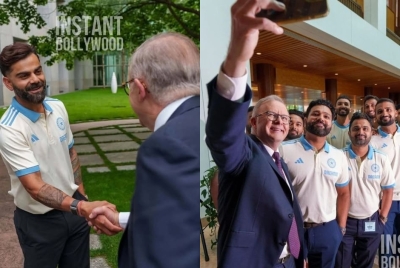 Team India Meets Australian PM Anthony Albanese in Canberra