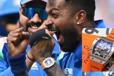 Hardik Pandya's 7 Crore Watch Steals the Spotlight in India vs Pakistan Match