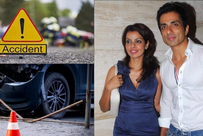 Sonu Sood’s Wife Sonali Sood Injured in Mumbai-Nagpur Highway Car Accident