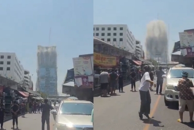 Bangkok  Earthquake Video : Skyscraper Collapses in Bangkok After Myanmar Earthquake