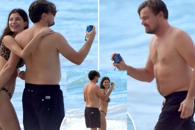 Fact Check:  Leonardo DiCaprio Spotted in the Caribbean with 19-Year-Old Girlfriend?