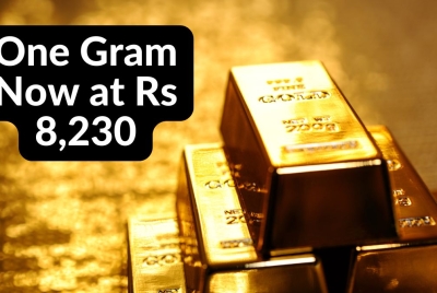 Gold Prices Hit Rs 65K Milestone: One Gram Now at Rs 8,230