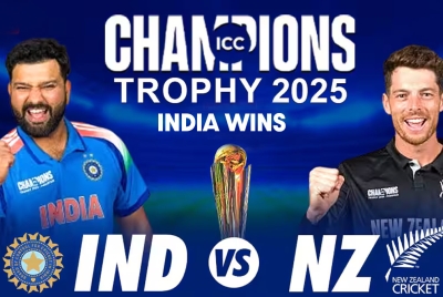 India Triumphs Over New Zealand to Win ICC Champions Trophy 2025