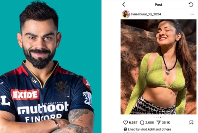 Virat Kohli’s Accidental Like Boosts Avneet Kaur’s Instagram Value