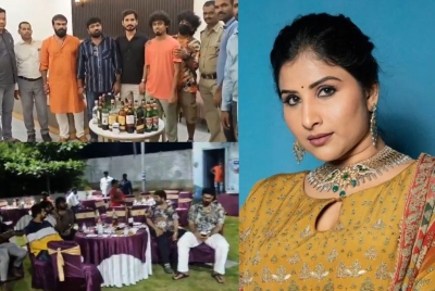 Singer Mangli’s Birthday Party Raided: Police Seize Foreign Liquor and Ganja