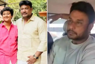 ದರ್ಶನ್ ಜೈಲಿಗೆ ಹೋಗುವ ಮುನ್ನ ಮಗನನ್ನು ತಬ್ಬಿಕೊಂಡು ಹೇಳಿದ್ದೇನು ಗೊತ್ತಾ !!ಕಣ್ಣೀರಿಟ್ಟ ಮಗ