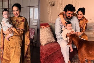 Zaheer Khan and Sagarika Ghatge Introduce Son Fatehsinh During Ganesh Chaturthi 2025