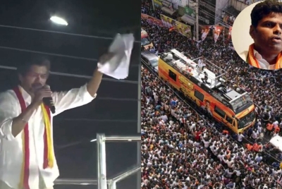 Annamalai Slams DMK Over Karur Stampede, Calls It Gross Negligence Annamalai Slams DMK Over Karur Stampede, Calls It Gross Negligence