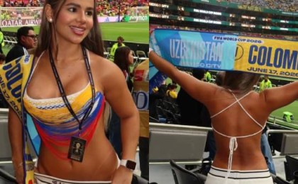 Verónica Soto Crowned Most Beautiful Fan of FIFA World Cup 2026