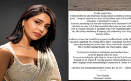Aishwarya Lekshmi Quits Social Media Forever After Cyberbullying