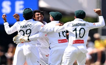 Bangladesh Stun Australia With Historic Nine-Wicket Test Win in Darwin