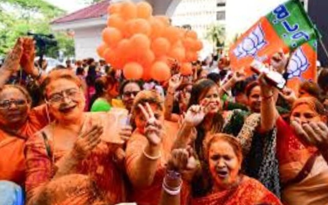 NDA Sweeps Assam: Third Straight Win, BJP Secures Absolute Majority
