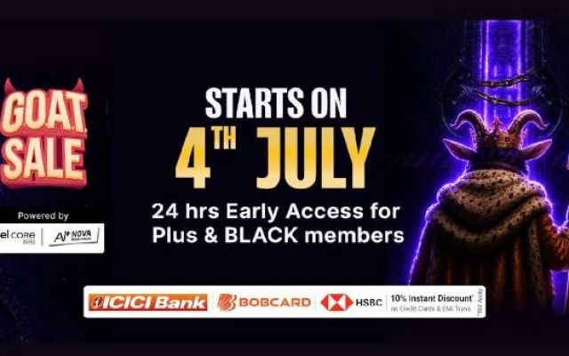 Flipkart GOAT Sale 2026: Mega Discounts Start July 4