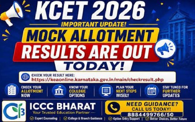 Karnataka CET 2026 Provisional Seat Allotment Results Announced: Key Details for Students