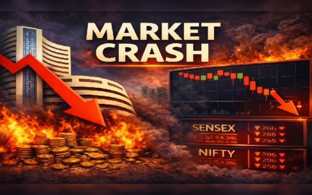 Stock Market Crash News Live: Nifty Near 24,050, Sensex Falls 500 Points; Nuvoco Vistas Surges Post Q1