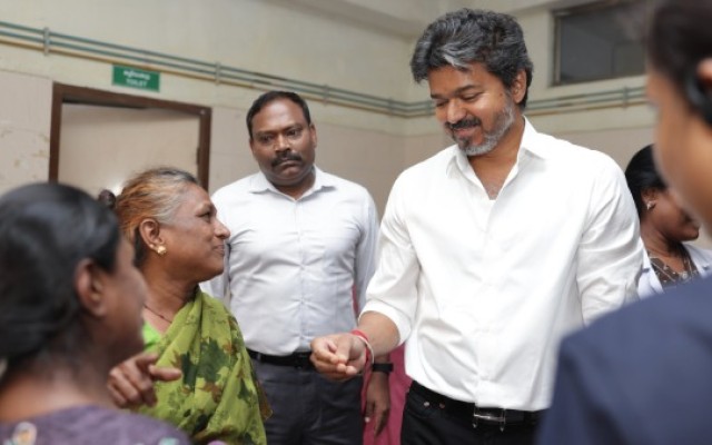 Tamil Nadu CM Vijay Makes Surprise Visit to Birthplace Hospital After Bribery Allegations Surface