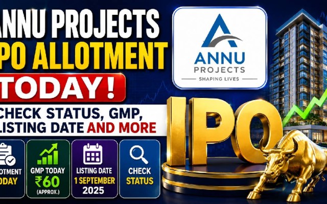 Annu Projects IPO Allotment Today: Check Status, GMP, Listing Date & Estimated Price