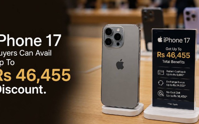 iPhone 17 Buyers Can Avail Up To Rs 46,455 Discount