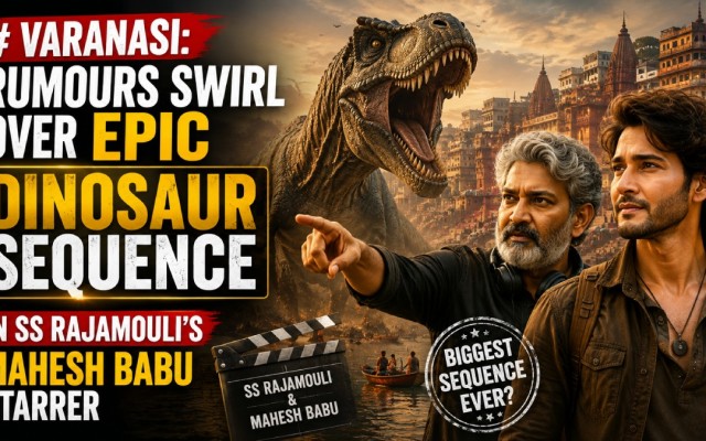 Varanasi: Rumours Swirl Over Epic Dinosaur Sequence in SS Rajamouli’s Mahesh Babu Starrer
