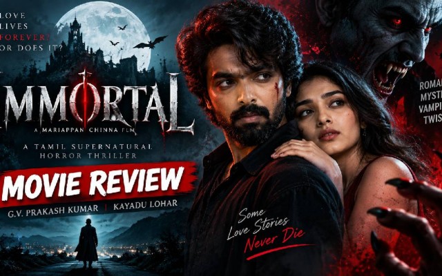 Immortal Movie Review: G.V. Prakash and Kayadu Lohar Bring Romance Into a Dark Supernatural World