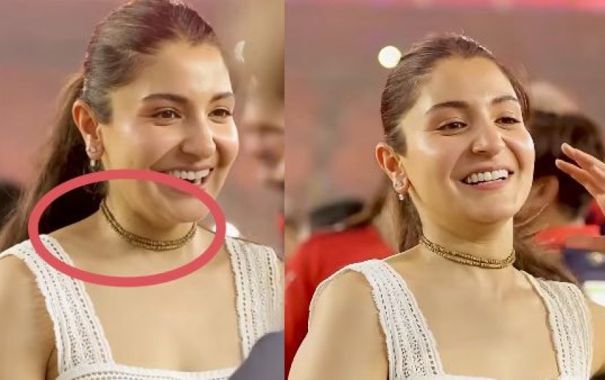 Anushka Sharma Wears Tulsi & Rudraksha Mala at IPL Finale Match: Gifted by Premanand Maharaj