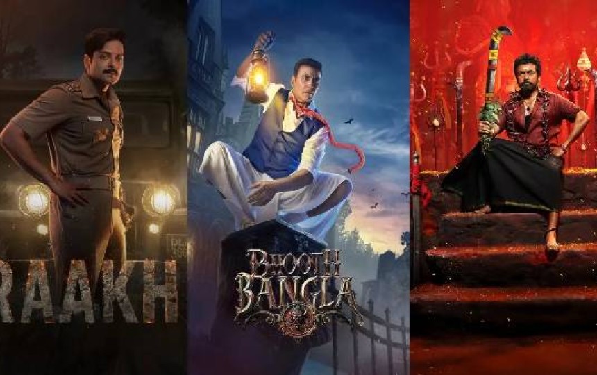 OTT Releases This Week: Bhooth Bangla, Raakh, Karuppu and More