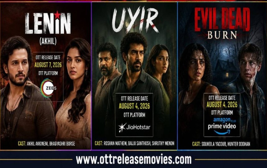 Telugu OTT Releases on August 7, 2026  must watch